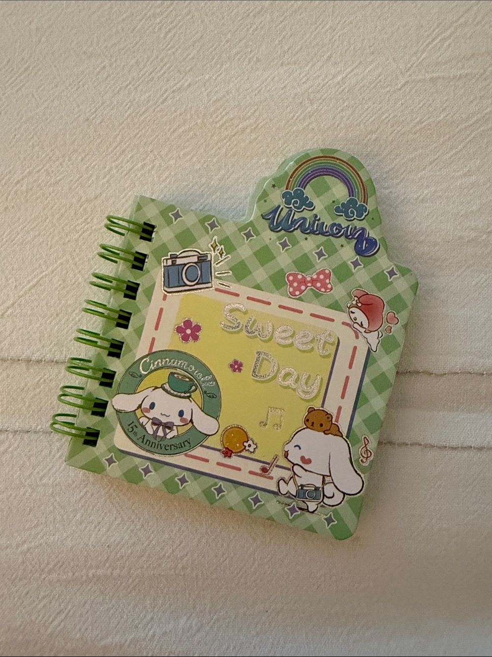 Cinnamoroll Sweet Day Spiral Mini Notebook